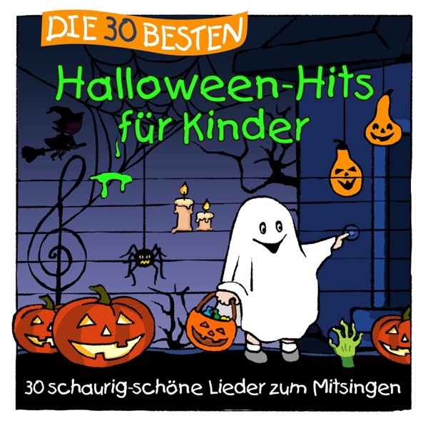 Die 30 besten Halloween-Hits für Kinder 封面