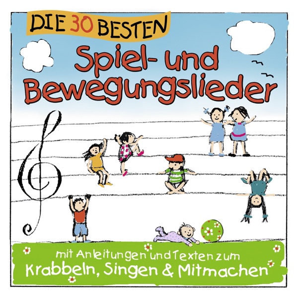 Die 30 besten Spiel- und Bewegungslieder 封面