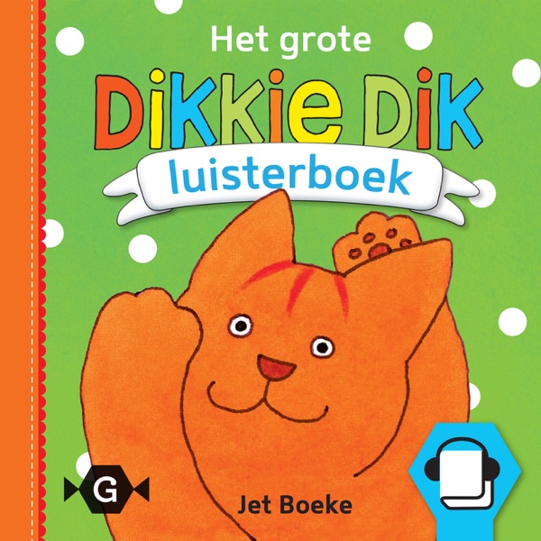 Het grote Dikkie Dik luisterboek 封面