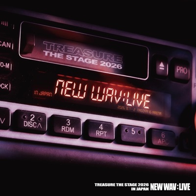 TREASURE THE STAGE 2026 NEW WAV : LIVE IN JAPAN 封面