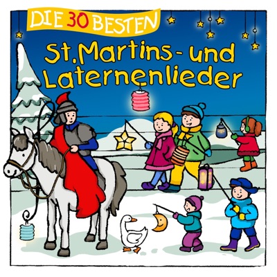 Die 30 besten St. Martins- und Laternenlieder 封面