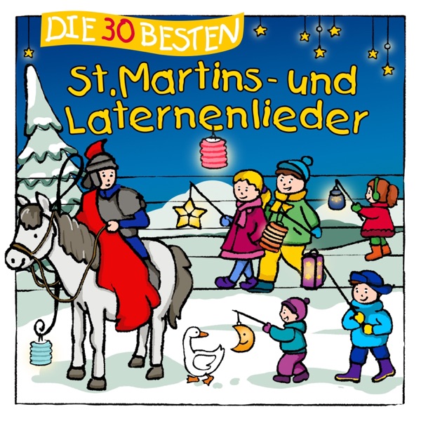 Die 30 besten St. Martins- und Laternenlieder 封面