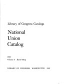 National Union Catalog, 1980 封面
