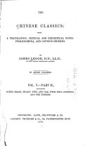 The Chinese Classics 封面