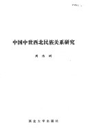 中国中世西北民族关系研究 封面