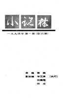 小说林 封面