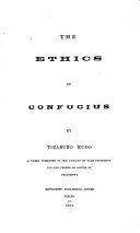 The Ethics of Confucius 封面