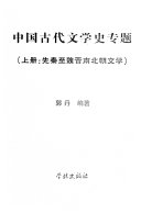 中国古代文学史专题 封面