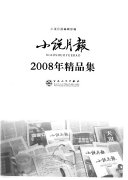 小说月报2008年精品集 封面