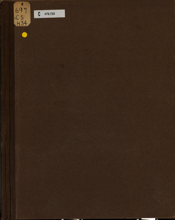 Harvard College Library Chinese-Japanese Collection 封面