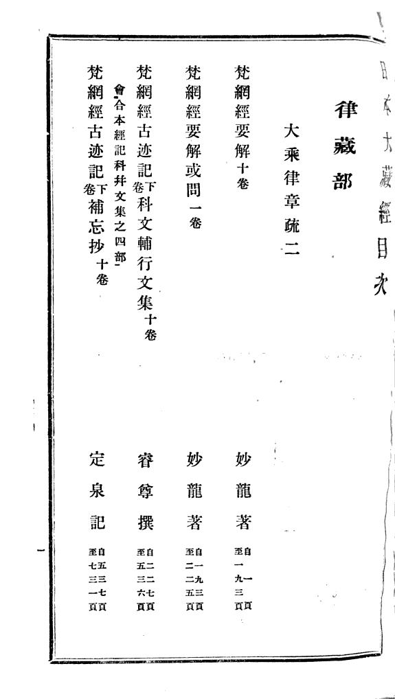 日本大藏經 封面