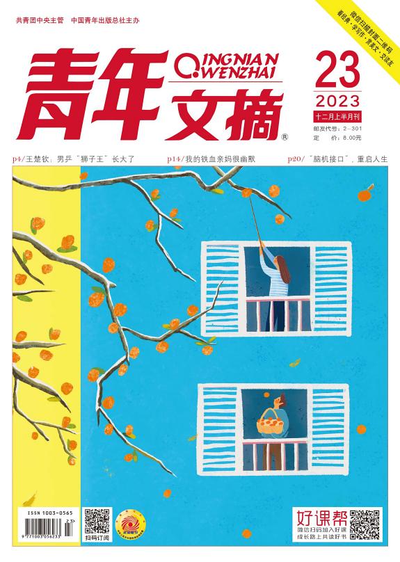 《青年文摘》2023年第23期 封面