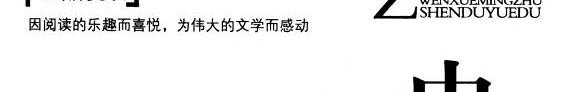 中国文学名著深度悦读 封面