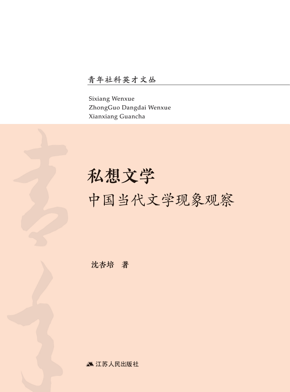 私想文学:中国当代文学现象观察 封面