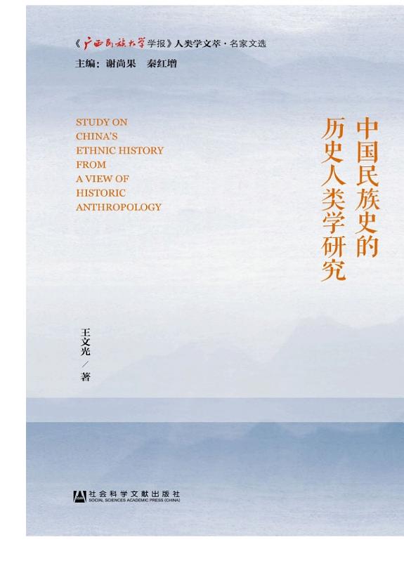 中国民族史的历史人类学研究 封面