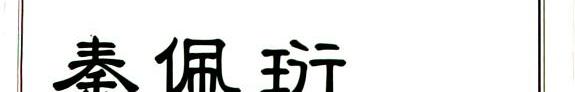 秦佩珩学朮文集 封面