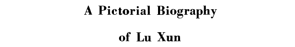 A Pictorial Biography of Lu Xun 封面