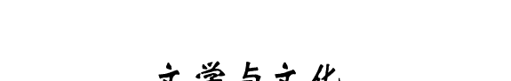文学与文化 封面