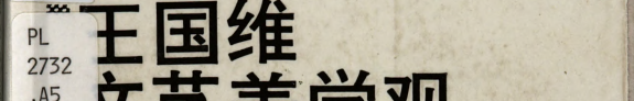 王国维文艺美学观 封面
