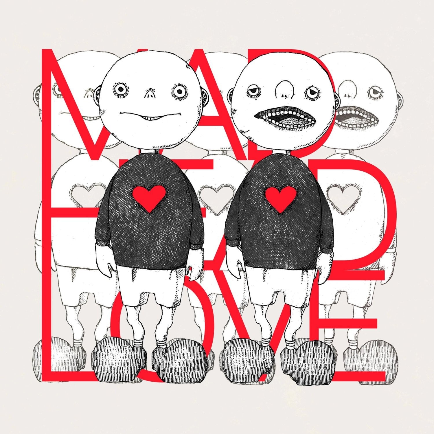 MAD HEAD LOVE/ポッピンアパシー 封面