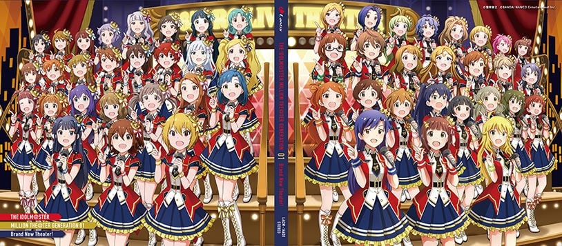 THE IDOLM@STER MILLION THE@TER GENERATION 01 Brand New Theater! 封面