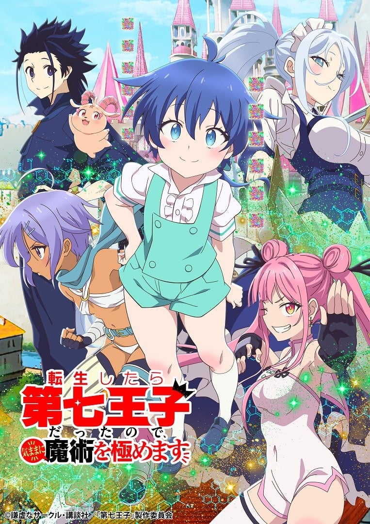 转生为第七王子,随心所欲的魔法学习之路 封面