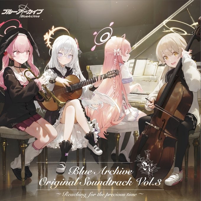Blue Archive Original Soundtrack Vol.3 ~Reaching for the precious time~ 封面