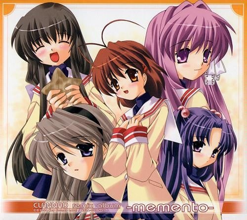 CLANNAD remix album '-memento-' 封面