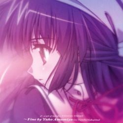 ef - a tale of melodies./ENDING THEME「Fine by Yuko Amamiya」(cv.Yumiko Nakajima) 封面