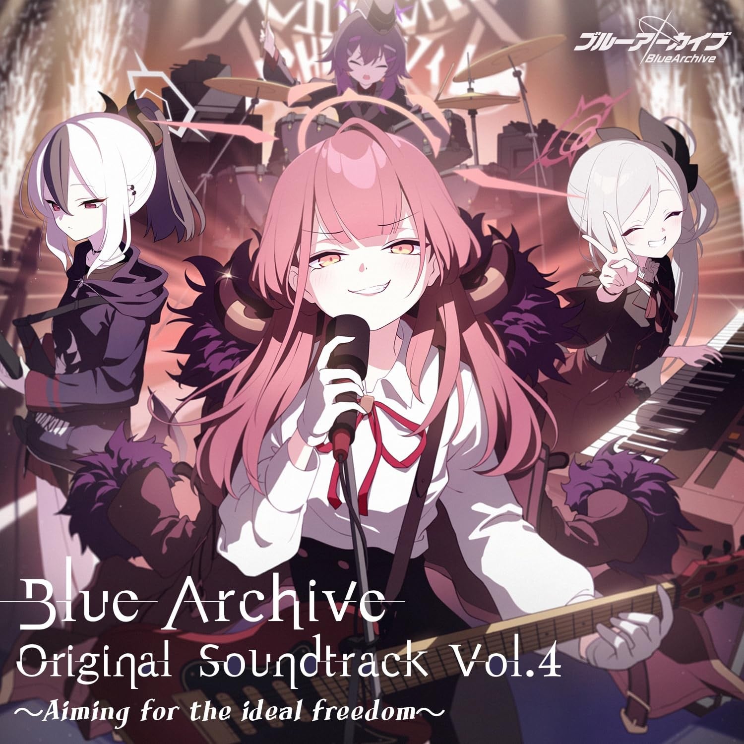 Blue Archive Original Soundtrack Vol.4 ~Aiming for the ideal freedom~ 封面