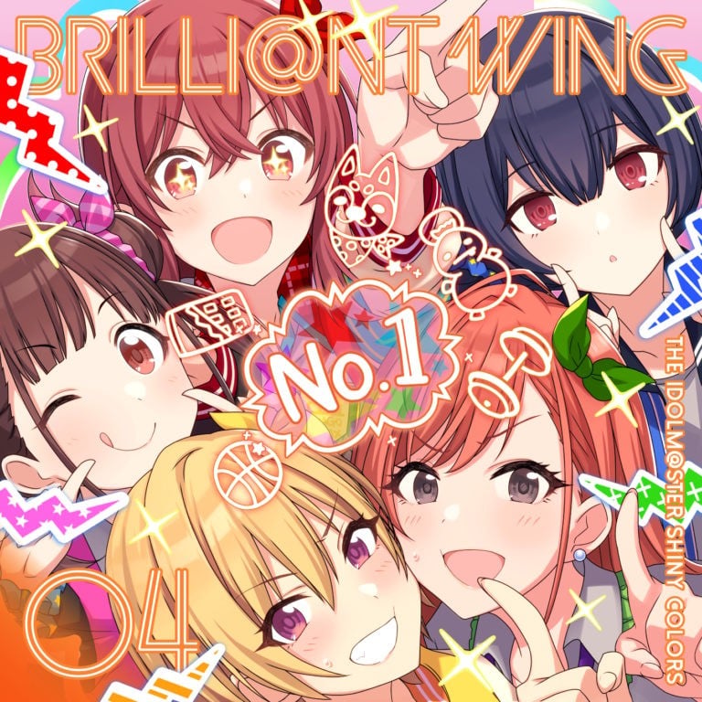 THE IDOLM@STER SHINY COLORS BRILLI@NT WING 04 夢咲きAfter school 封面