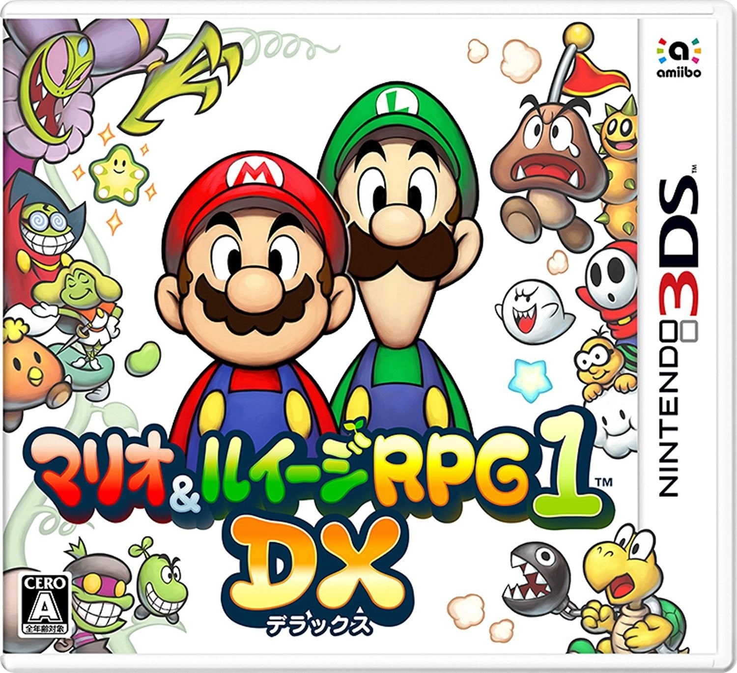 马里奥与路易吉RPG DX 封面