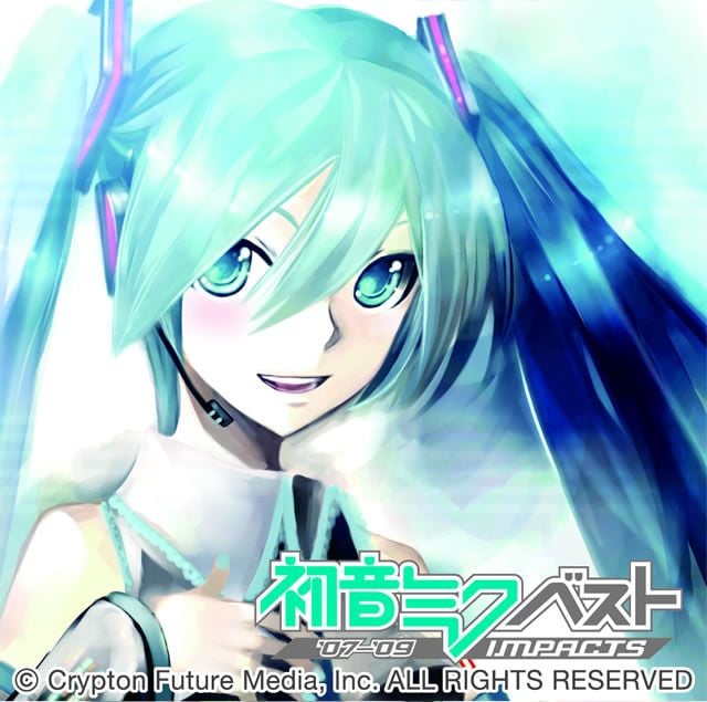 初音ミク ベスト~impacts~ 封面