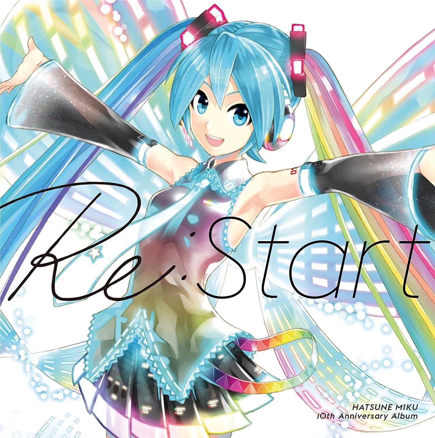 HATSUNE MIKU 10th Anniversary Album 「Re:Start」 封面