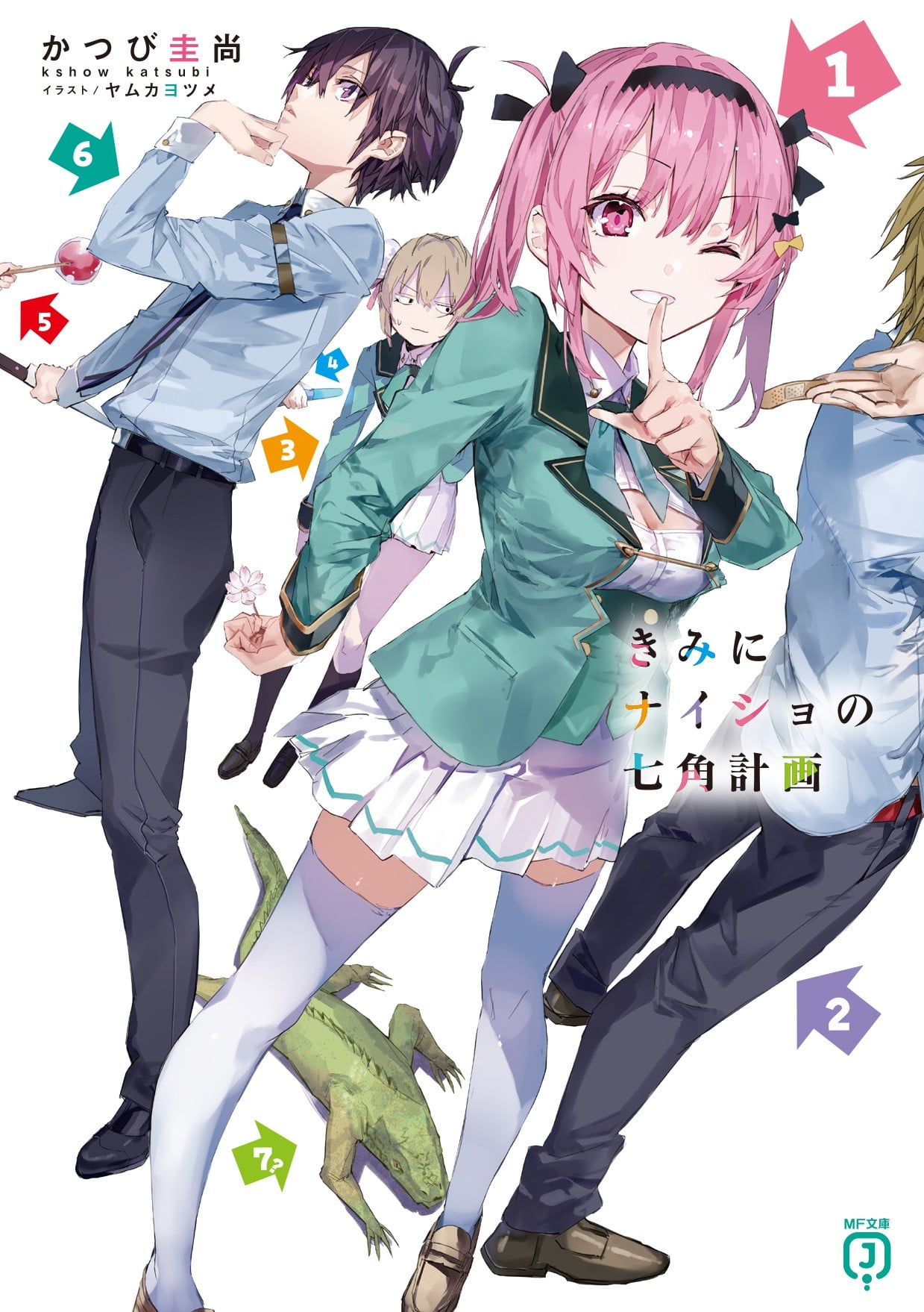 きみにナイショの七角計画 封面