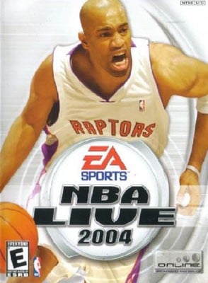 NBA LIVE 2004 封面
