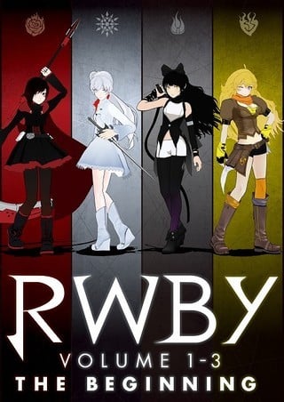 RWBY Volume 1-3: The Beginning 封面