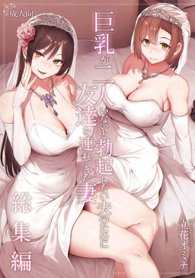 巨乳が2人いないと勃起しない夫のために友達を連れてきた妻 封面