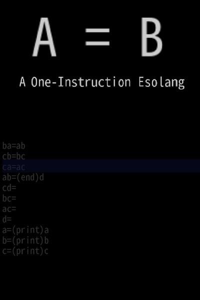 A=B 封面