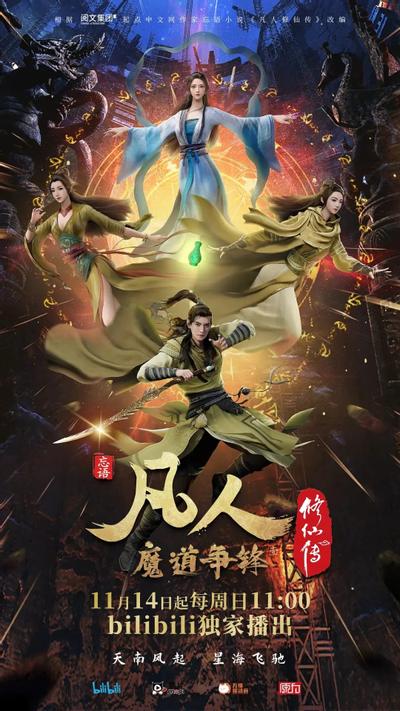凡人修仙传 年番 封面