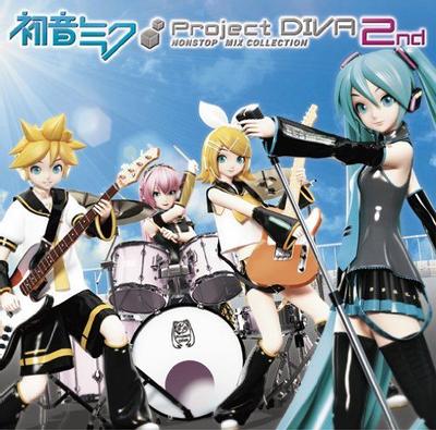 初音ミク -Project DIVA- 2nd NONSTOP MIX COLLECTION 封面