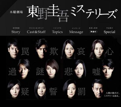 东野圭吾 悬疑故事 封面