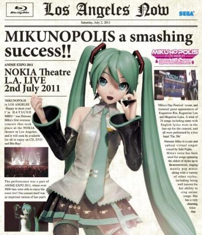 初音未来美国演唱会 封面