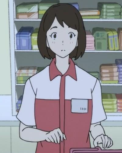 レジの女性