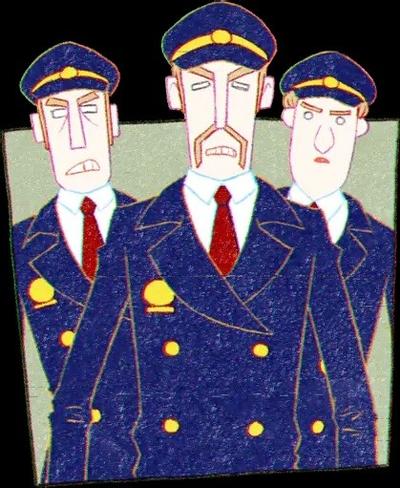 警官たち
