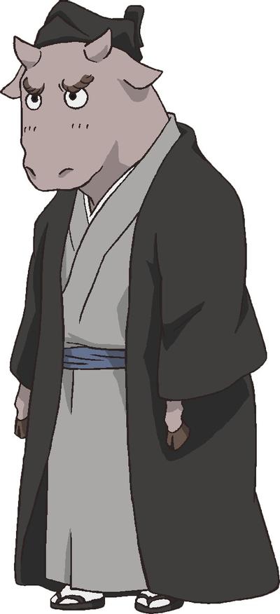 牛顔の中級妖怪