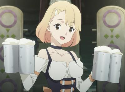 ギルドのウェイトレス