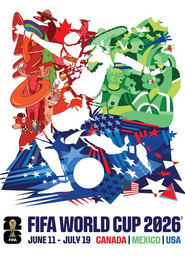 2026年国际足联美国加拿大墨西哥世界杯 封面