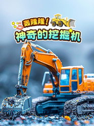 轰隆隆!神奇的挖掘机 封面