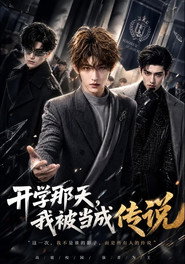开学那天,我被当成传说 封面